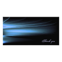 abstract personalized photo card