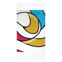 Abstract Photo Greeting Card