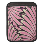 abstract pink sunflowers ipad sleeves