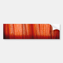 Abstract Red Fabric bumper sticker