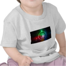 Abstract Red Green Blue Light Focus Tshirt