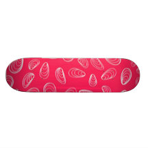 Abstract Seashells Skate Deck