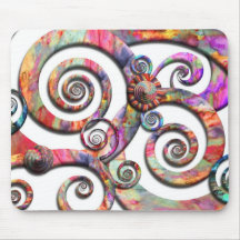 Abstract - Spirals - Wonderland Mousepad