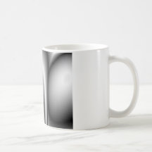 Abstract Steel Waves Metallic Look Mugs