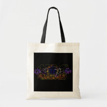 Abstract Surfers Canvas Bags
