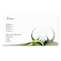 Abstract Tendril Business Card Templates