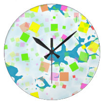 Abstract Wall Clock