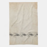 Abstract Wet Fly Lure Hand Towels