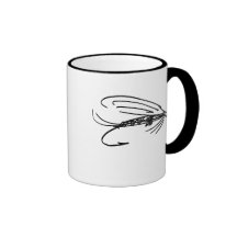 Abstract Wet Fly Lure Mug