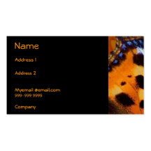 Abstract  Wing Profile Card Business Card Templates