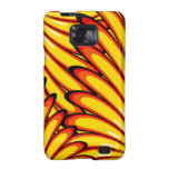 abstract yellow sunflowers Samsung Galaxy Case casemate cases