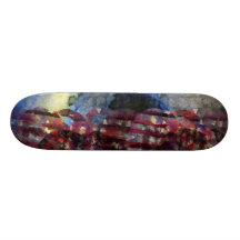 Abstracted Skulls Skateboard Decks