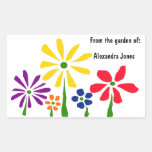 AC- Daisy Art Floral Art Garden Sticker