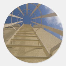 Access Ladder Round Stickers