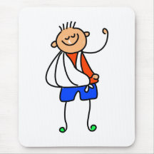 Accident Kid Mouse Pad