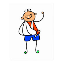 Accident Kid Postcards