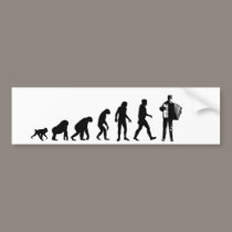 Accordion Player Bumper Sticker bumper stickers