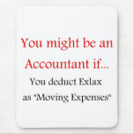 Accountant Mouse pad