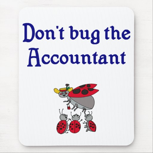 Accountant Mouse pad