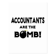 Accountants Are The Bomb! Postcards