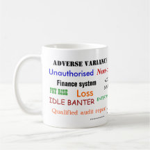 Accounting Swear Words!! (multicoloured) Coffee Mug