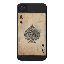 Ace of spades phone case iPhone 4 cases