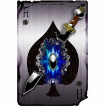 ace of spades playing card cut out