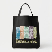 Acercamiento de las culturas. bolsas