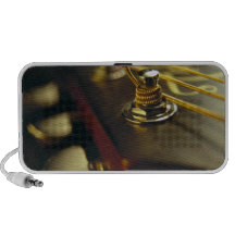 Acoustic Guitar Headstock Close-Up Laptop Speaker