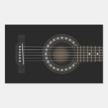 Acoustic Guitar Sticker