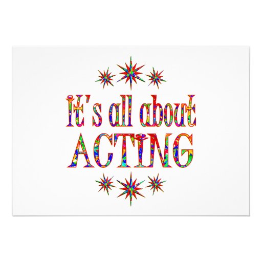 ACTING INVITATION