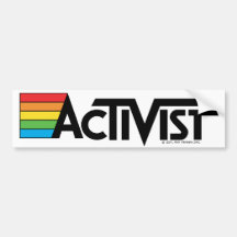 Activist Bumper Sticker