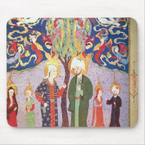 Adam and Eve and their Thirteen Twins mousepads