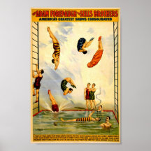 Adam Forepaugh 1898 Vintage Circus Print