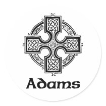 Adams Celtic Cross stickers