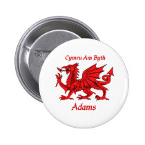 Adams Welsh Dragon buttons