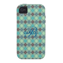 Add Name / Initials iPhone 4/4S Vibe Case iPhone 4/4S Cover