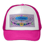 Add your own name-Fancy graphic hat -for girls