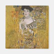 Adele Bloch-Bauer's Portrait  by Gustav Klimt Refrigerator Magnet