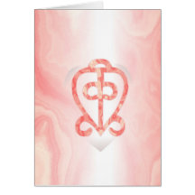 ADINKRA POWER OF LOVE GREETING CARD