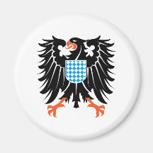 Adler Wappen Bayern eagle crest Bavaria Kühlschrankmagnete