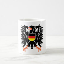 Adler Wappen Deutschland eagle crest Germany Kaffeehaferl