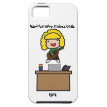 Administrative Professionals Rock (Blonde) iPhone 5 Case