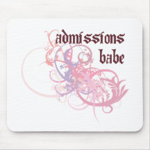 Admissions Babe Mouse Mat