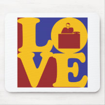 Admissions Love Mouse Pad