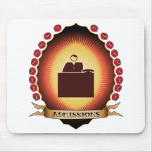 Admissions Mandorla Mouse Mats