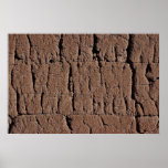 Adobe wall with Mexican influence Posters