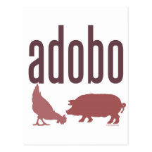 Adobo: Chicken & Pork Postcard