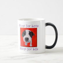 Adopt for Love, Adopt for Life Mug
