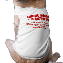 Adopt Smart Old Dog Doggie Shirt
